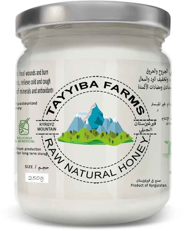 Kyrgyzstan Raw Mountain Honey - 250g