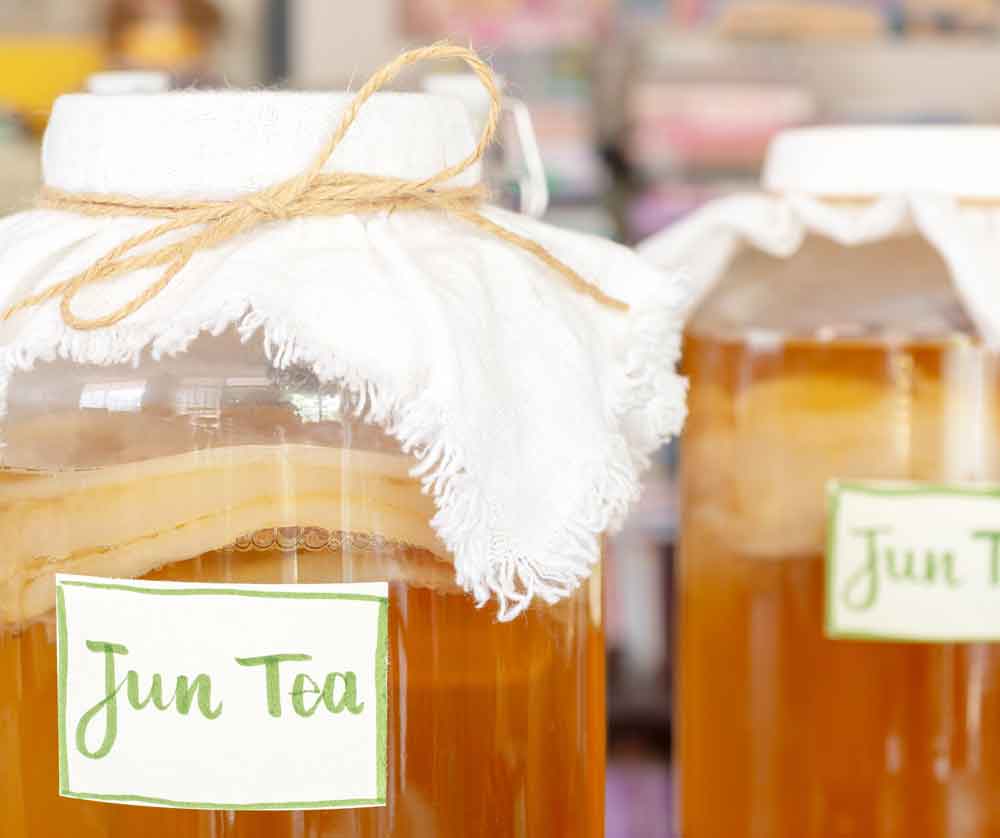 Jun Tea - First Fermentation - 1L
